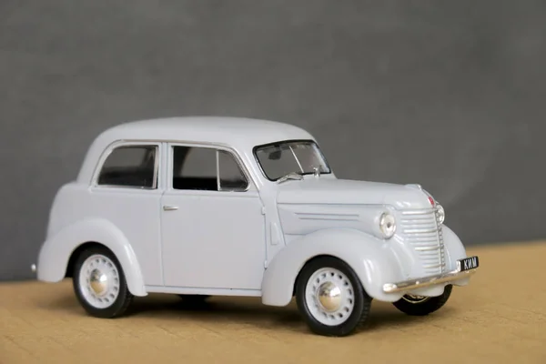 苏联Kim型汽车灰色玩具塑料模型 — 图库照片