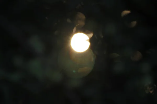 Defocus Gyönyörű Színű Fények — Stock Fotó