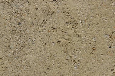 Sıcak havada taş ocağında sarı kum dokusu