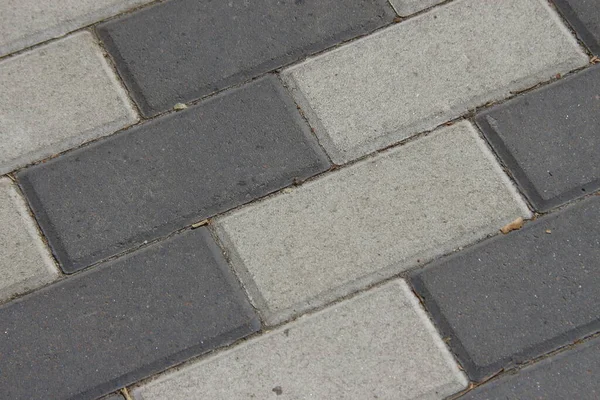 Pavement texture on the sidewalk