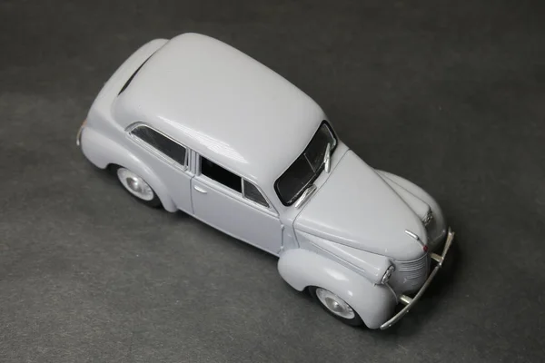 Toy Gray Car Collector Collection — Stock Photo, Image