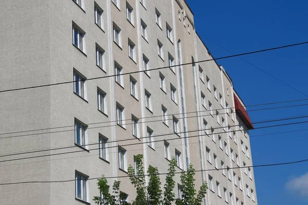 Edificio Residencial Varios Pisos Fachada — Foto de Stock