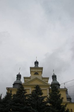 Ukrayna 'nın Ternopil, Ukrayna' daki Yunan Katolik Kilisesi 'nin inşası