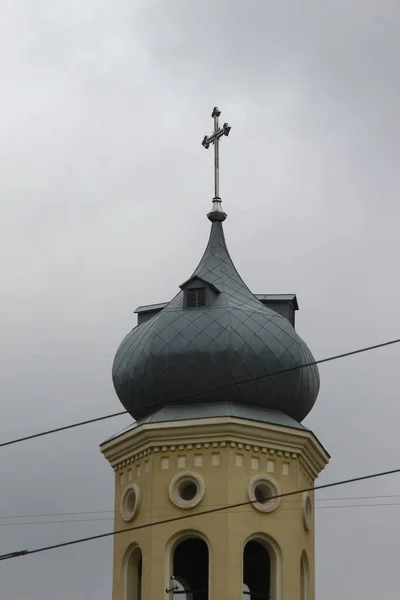 Bouw Van Oekraïense Grieks Katholieke Kerk Ternopil Oekraïne — Stockfoto