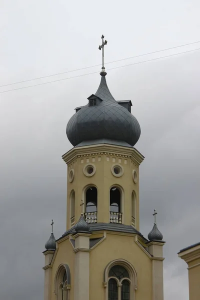 Edifício Igreja Greco Católica Ucraniana Ternopil Ucrânia — Fotografia de Stock