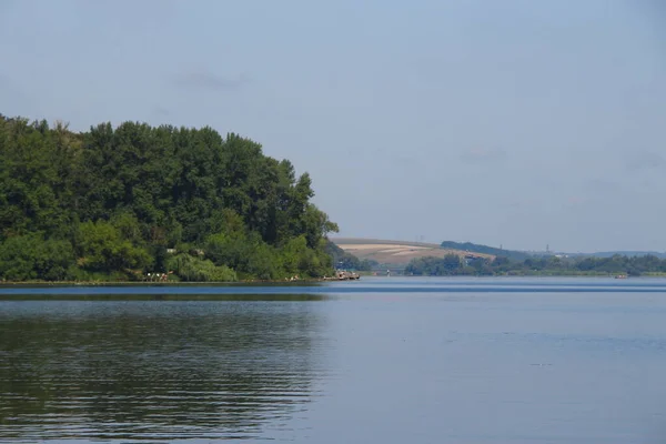 Grand Étang Artificiel Europe Est Situé Ternopil Ukraine — Photo