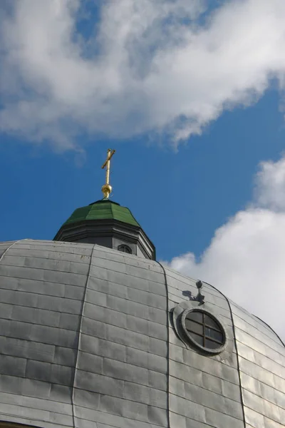 在Ternopil建造乌克兰希腊天主教堂 — 图库照片