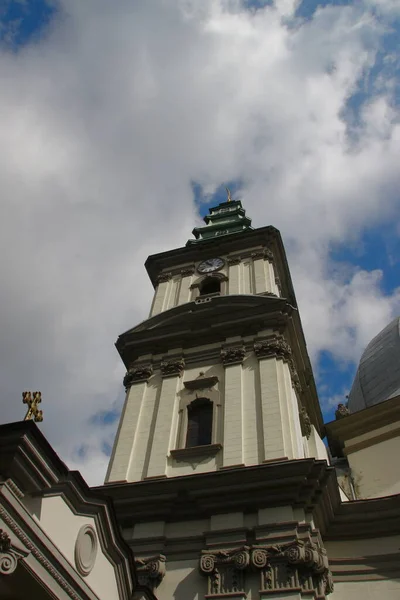 Pembangunan Gereja Katolik Yunani Ukraina Ternopil — Stok Foto