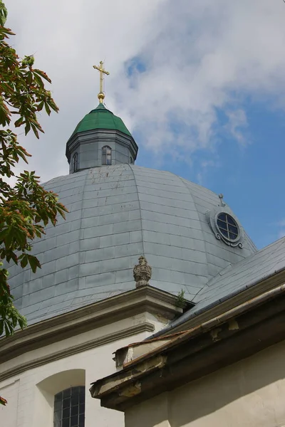 Pembangunan Gereja Katolik Yunani Ukraina Ternopil — Stok Foto