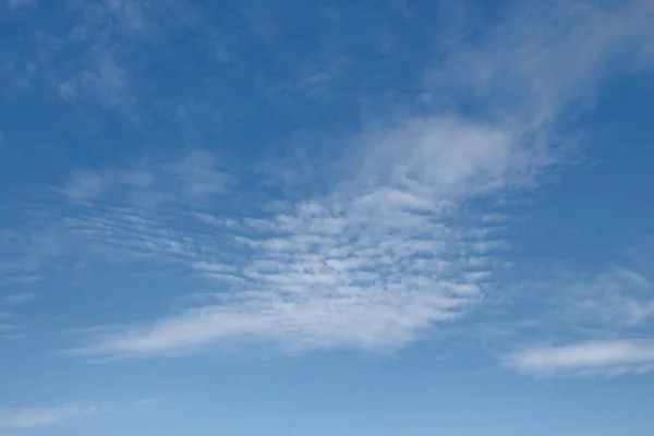 Céu Bonito Nuvens Agosto — Fotografia de Stock