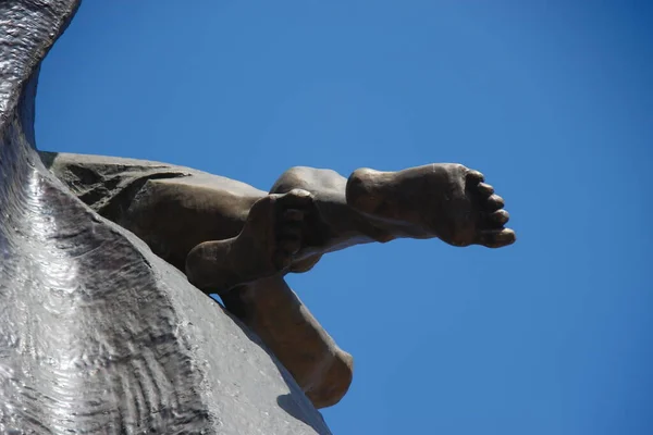 Scultura Giocattolo Angelo Uomo — Foto Stock