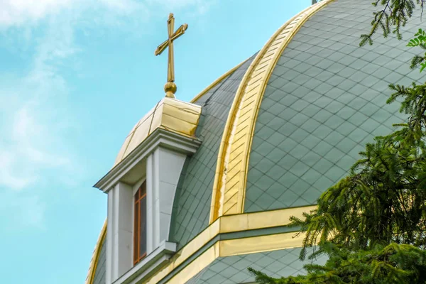 Gereja Katolik Yunani Ukraina Ternopil Ukraina Bangunan Keagamaan — Stok Foto