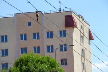 Konut çok katlı bina ve cephesi