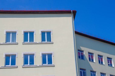 Konut çok katlı bina ve cephesi