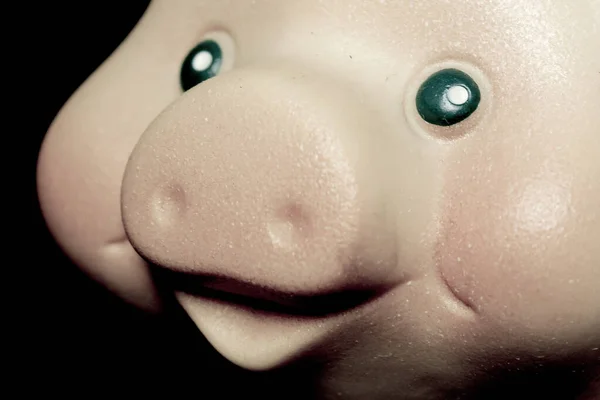 기념품으로 돼지를 조각함 — 스톡 사진