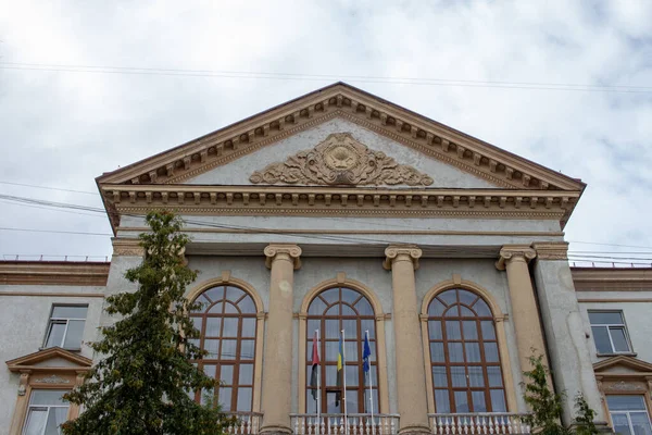 Façade Bâtiment Lycée Ternopil Rue Hrushevskoho — Photo