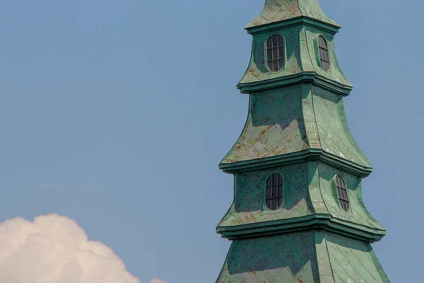 Telhado Igreja Ucraniana Ternopil — Fotografia de Stock