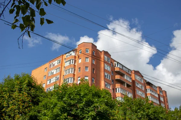 Immeuble Résidentiel Étages Ternopil Ukraine — Photo