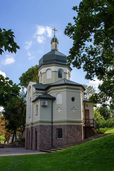 Telhado Igreja Ucraniana Ternopil — Fotografia de Stock