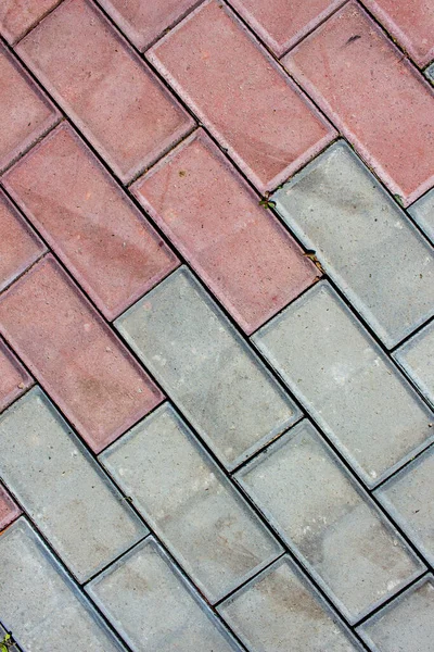 Arkaplan için renkli kaldırım taşlarının dokusu