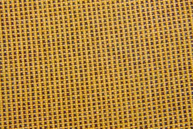 Arkaplan için sarı siyah kumaş dokusu