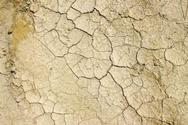 Sıcak havada taş ocağında sarı kum dokusu