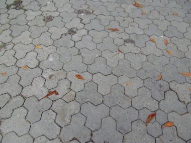 Kaldırımdaki beton kaldırım dokusu arka planlar için.