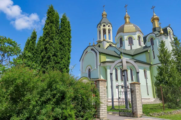 Gyönyörű Keresztény Ortodox Templom — Stock Fotó