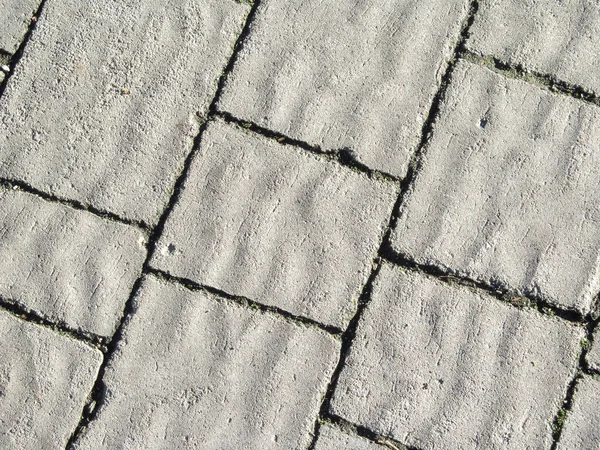 Pavé Béton Coloré Sur Trottoir Trottoir Pour Les Décors Les — Photo