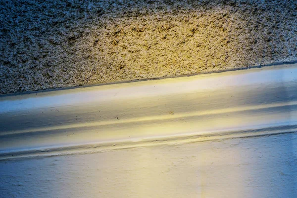 Ombre Soleil Sur Mur Béton Maison — Photo