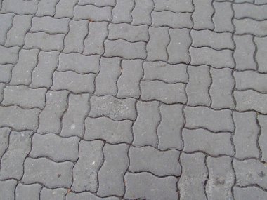 Kaldırımdaki beton kaldırım dokusu arka planlar için.