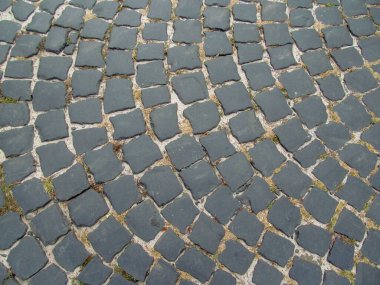 Kaldırımdaki beton kaldırım dokusu arka planlar için.