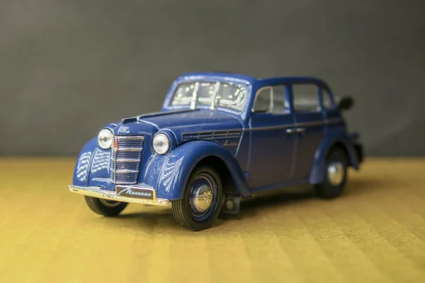 Little Beautiful Plastic Toy Car — Stock Photo, Image