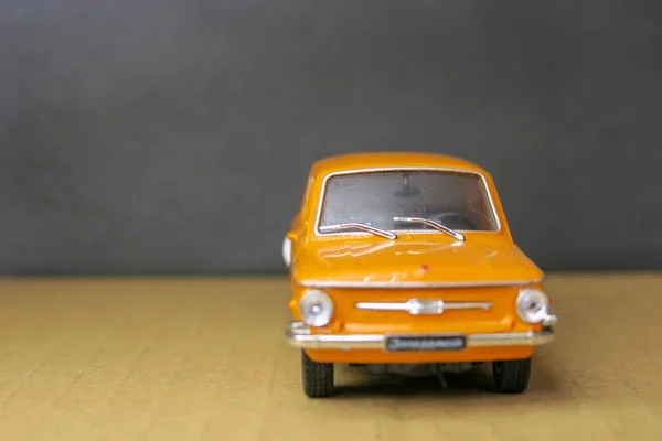 Pequeno Carro Brinquedo Plástico Bonito — Fotografia de Stock