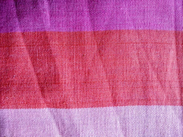 Czerwona Tkanina Tekstura Wzorami — Zdjęcie stockowe