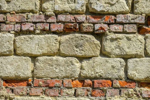 背景をレンガで表現した石垣の質感 — ストック写真