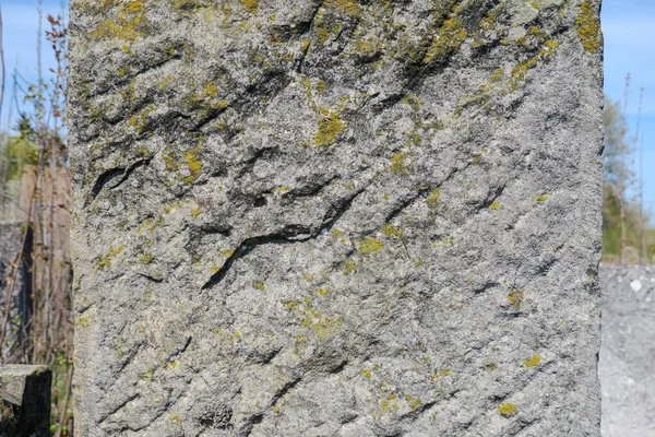 Textur Des Alten Gelblichen Sandsteins — Stockfoto