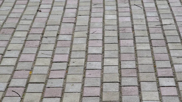 Textura Pavimento Concreto Calçada — Fotografia de Stock