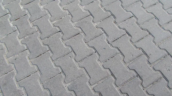 Textura Pavimento Concreto Calçada — Fotografia de Stock