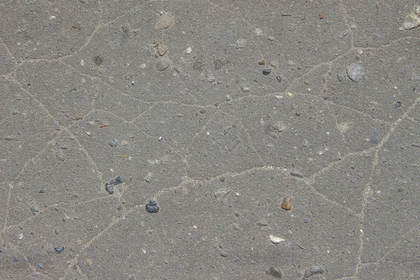 Texture Gray Cracked Asphalt — Stock Photo, Image