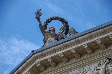 Ternopil 'deki Taras Shevchenko Tiyatrosu' nun eski binası.