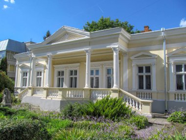 1896 'da inşa edilen Villa Grabowski. Ternopil, Ukrayna