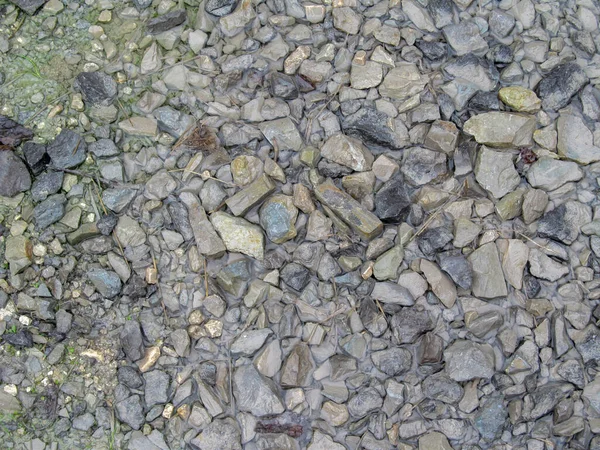 Textura Pequeñas Piedras Camino Para Fondos — Foto de Stock