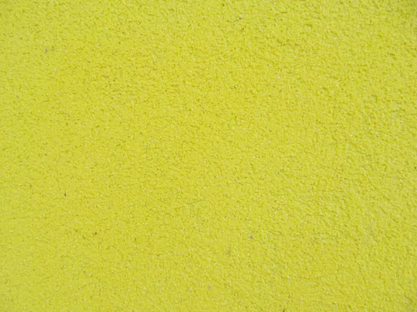 Textura Parede Rebocada Amarela Para Fundos — Fotografia de Stock