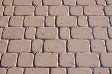 Arka plan için parktaki asfalt dokusu