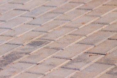 Arka plan için parktaki asfalt dokusu