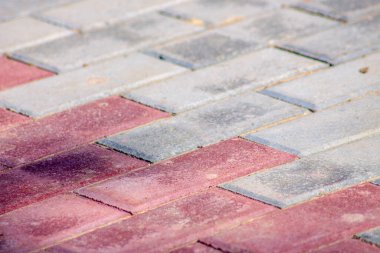 Arka plan için parktaki asfalt dokusu