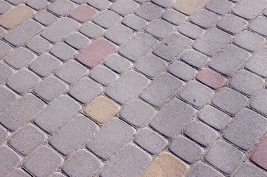 Arkaplan için renkli beton kaldırım dokusu