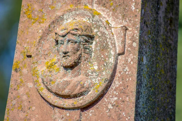 Monumento Jesucristo Cementerio Cristiano — Foto de Stock