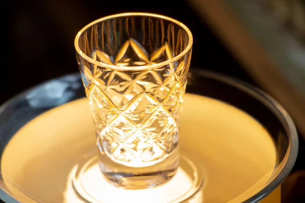Mooi Glas Voor Alcoholische Dranken — Stockfoto